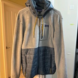 Patagonia Men's Re-Tool Hybrid Fleece Hoody